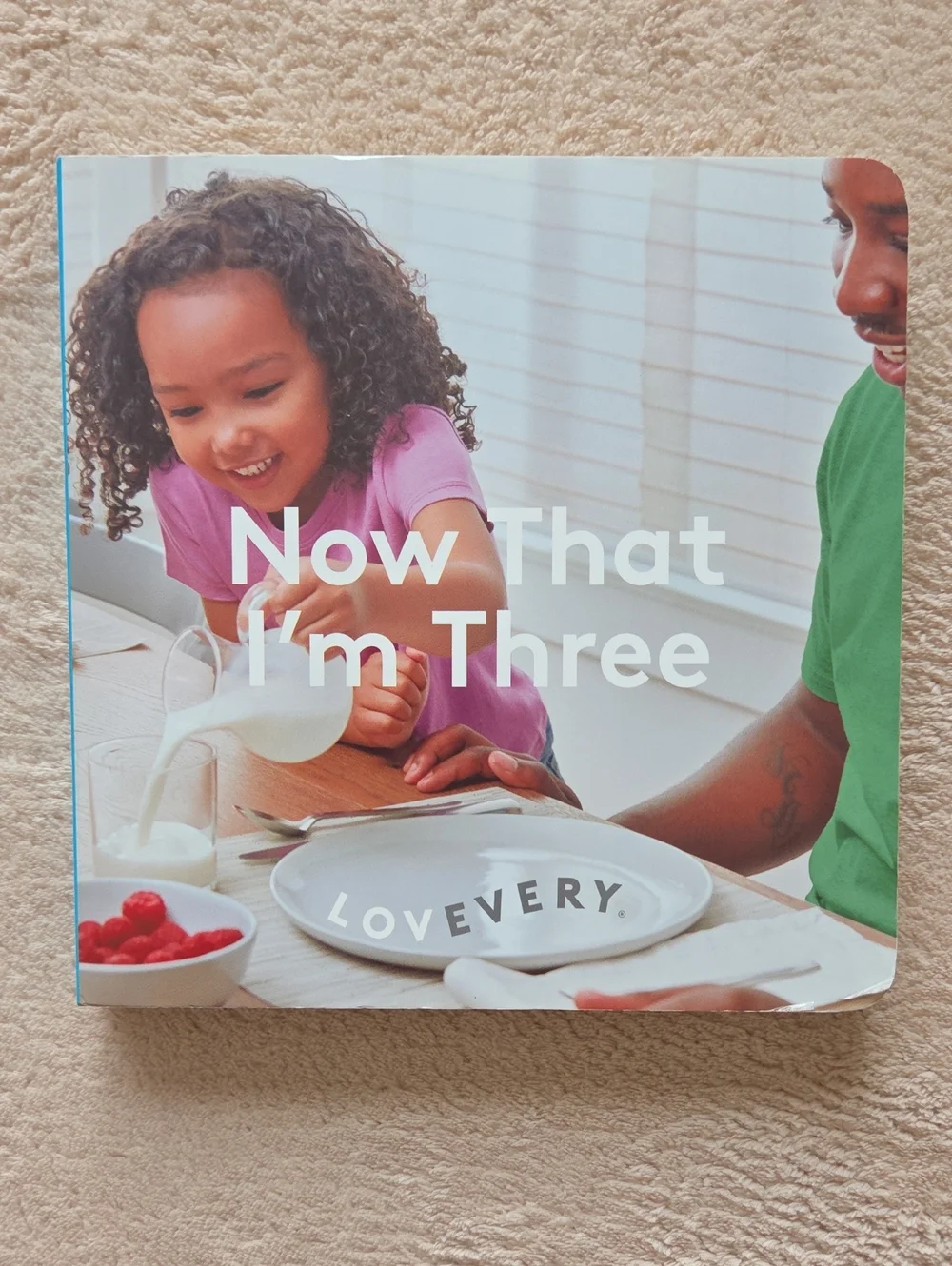 Lovevery 'Now That I'm Three' Board Book Months 34, 35, 36+